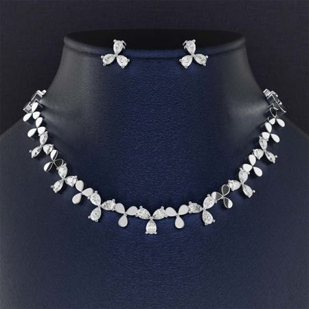 Bridal Jewelry Set Code 21044-21043-21041
